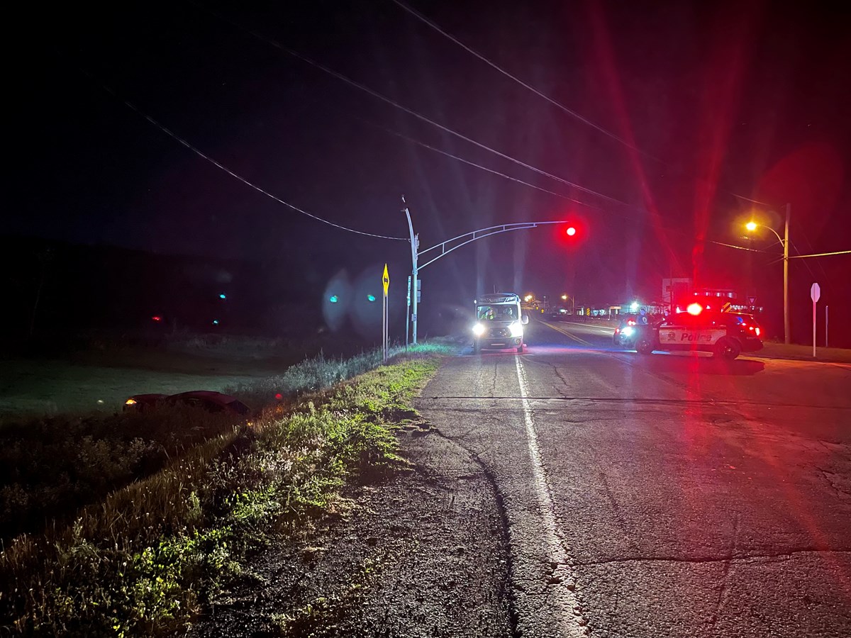 Une sortie de route après qu'un homme se soit endormi au volant