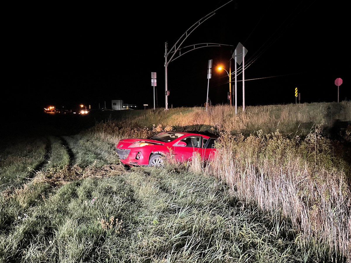 Une sortie de route après qu'un homme se soit endormi au volant