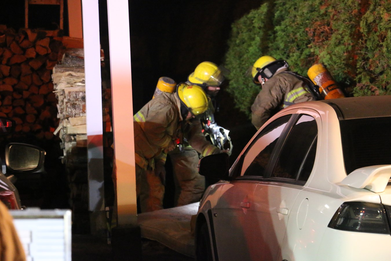 Incendie d'une maison à Saint-Prosper