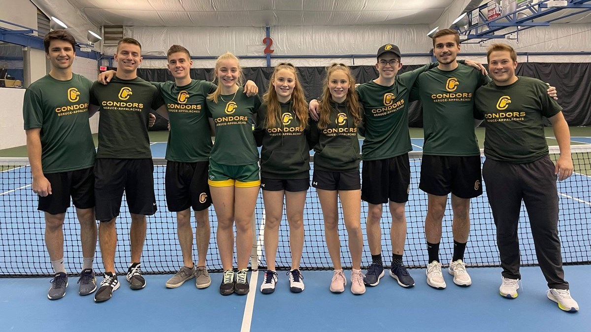 Équipe de Tennis des Condors du Cégep Beauce-Appalaches