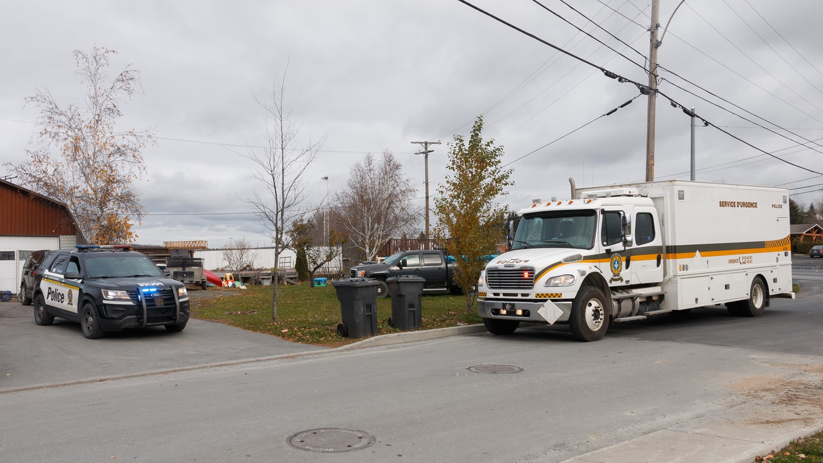 Intervention à Saint-Gédéon-de-Beauce