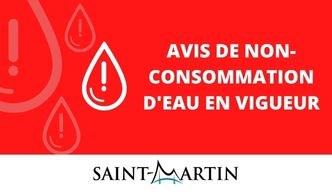Saint-Martin : avis de non-consommation d'eau