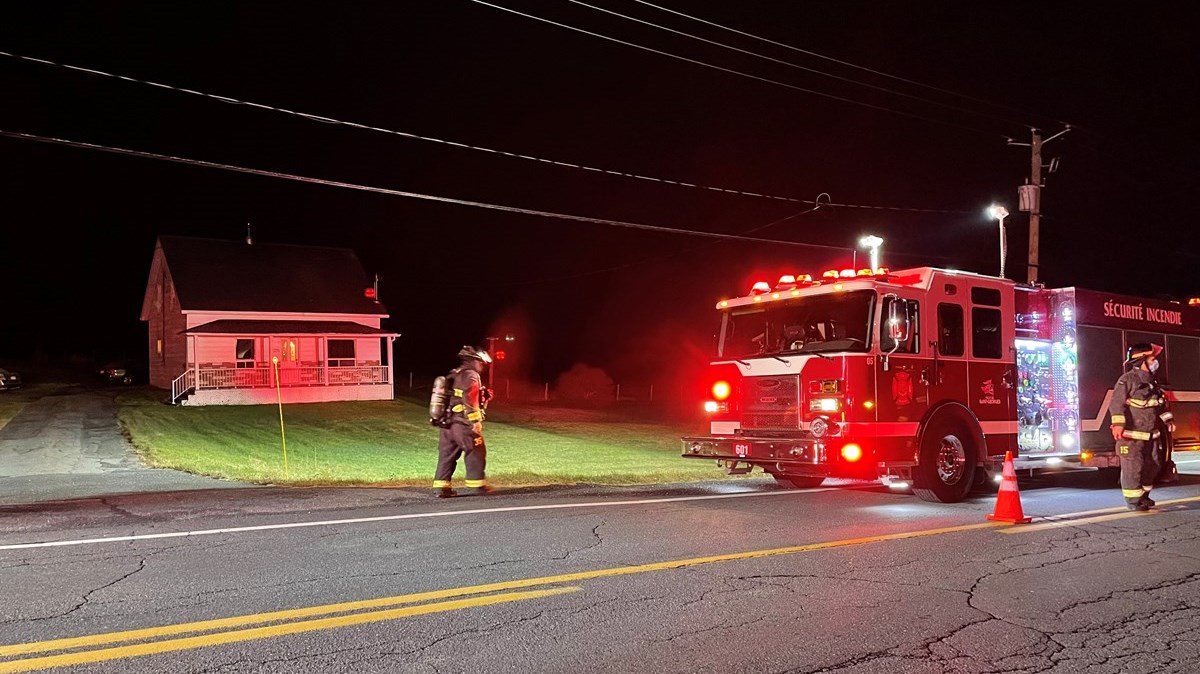 Feu de cheminée 175e Rue, Saint-Georges