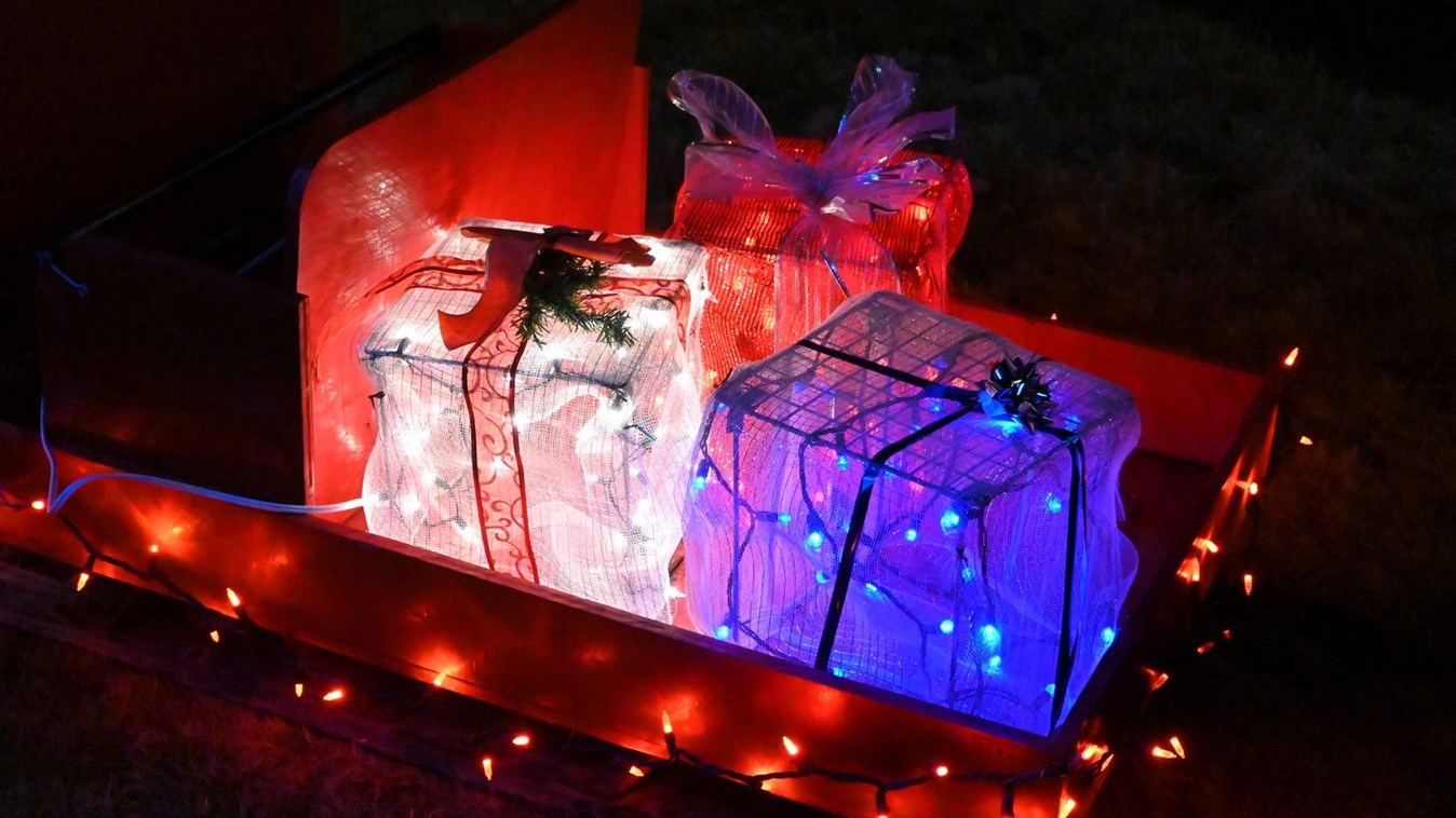 Installation de Noël 2020