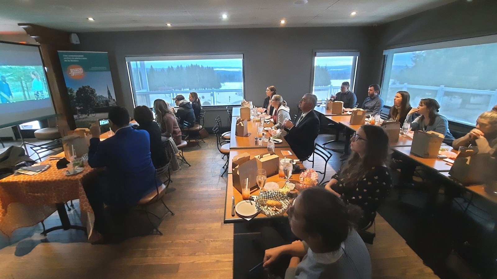 Plus d'une vingtaine d'acteurs du milieu agricole et économique de la région étaient présents lors du lancement
