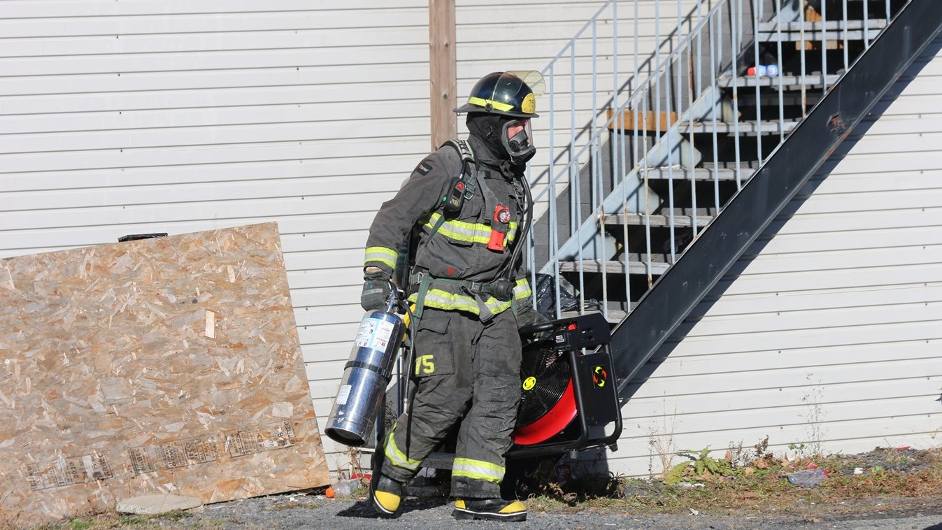 Un début d'incendie dans un bloc appartement de Saint-Georges