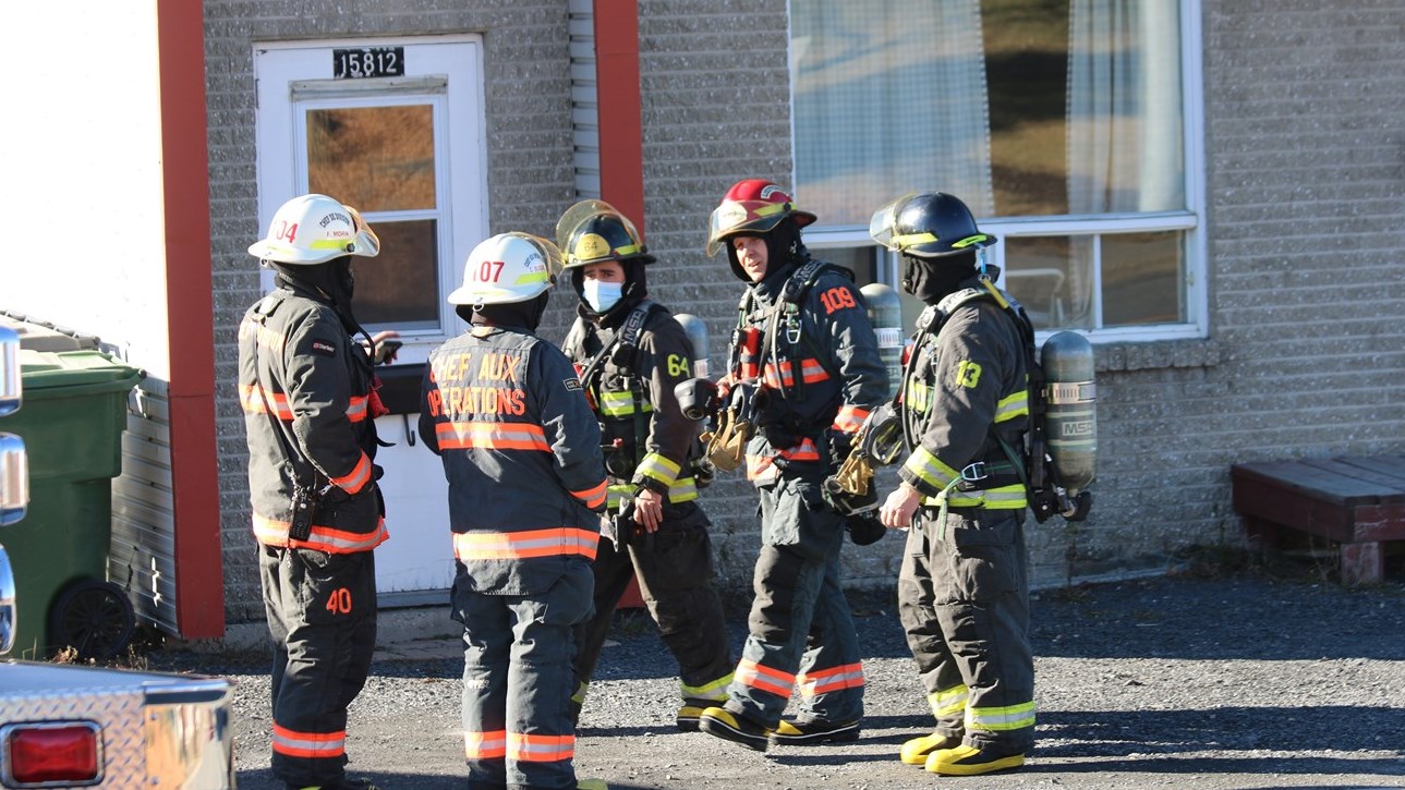 Un début d'incendie dans un bloc appartement de Saint-Georges