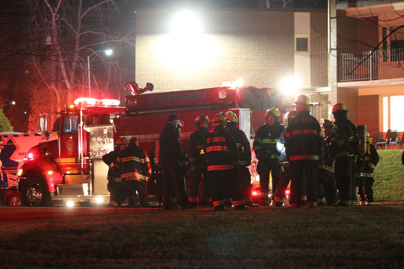 Début d'incendie à la Résidence O'Roy de Saint-Joseph-de-Beauce