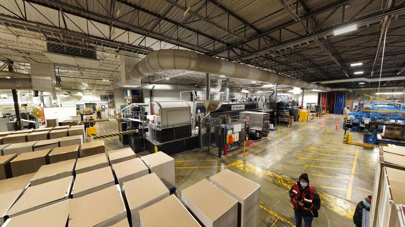 WestRock investit 8 millions $ à son usine de Sainte-Marie-de-Beauce