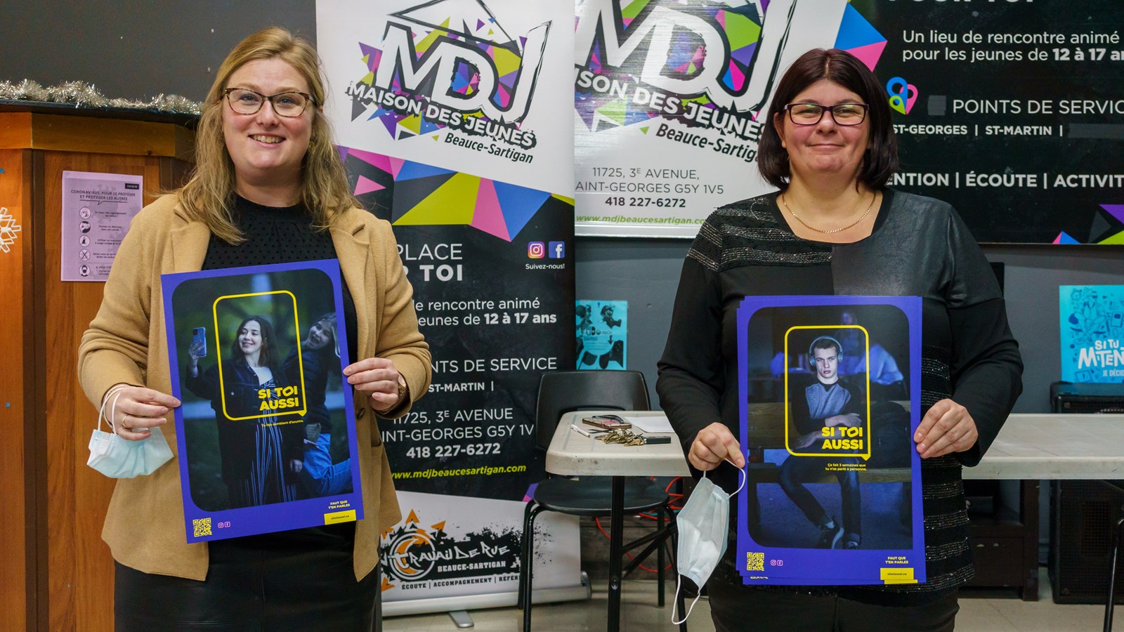 Sophie Breton et Julie Barrette