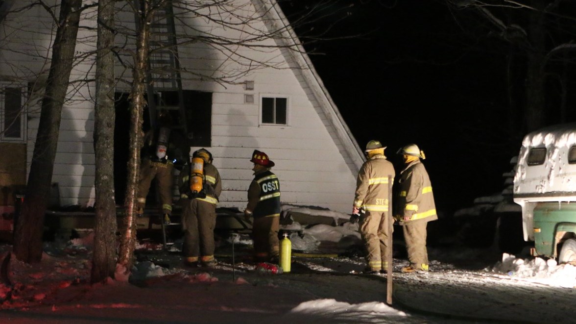 Incendie à Saint-Louis-de-Gonzague