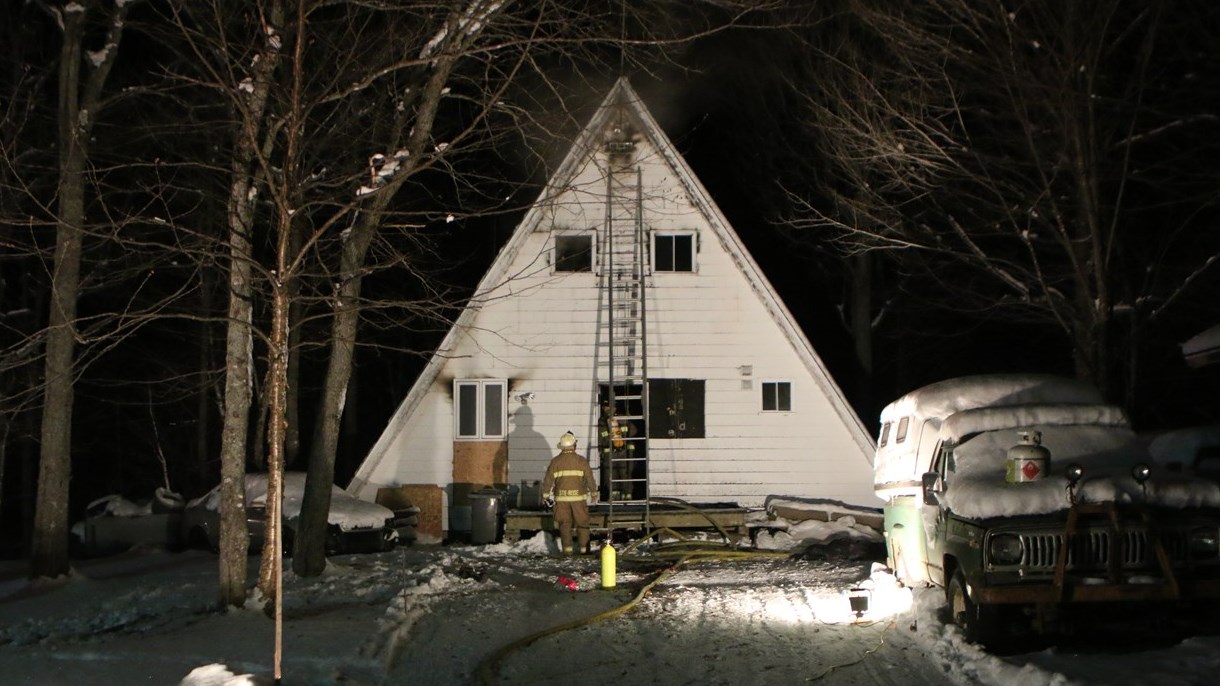 Incendie à Saint-Louis-de-Gonzague