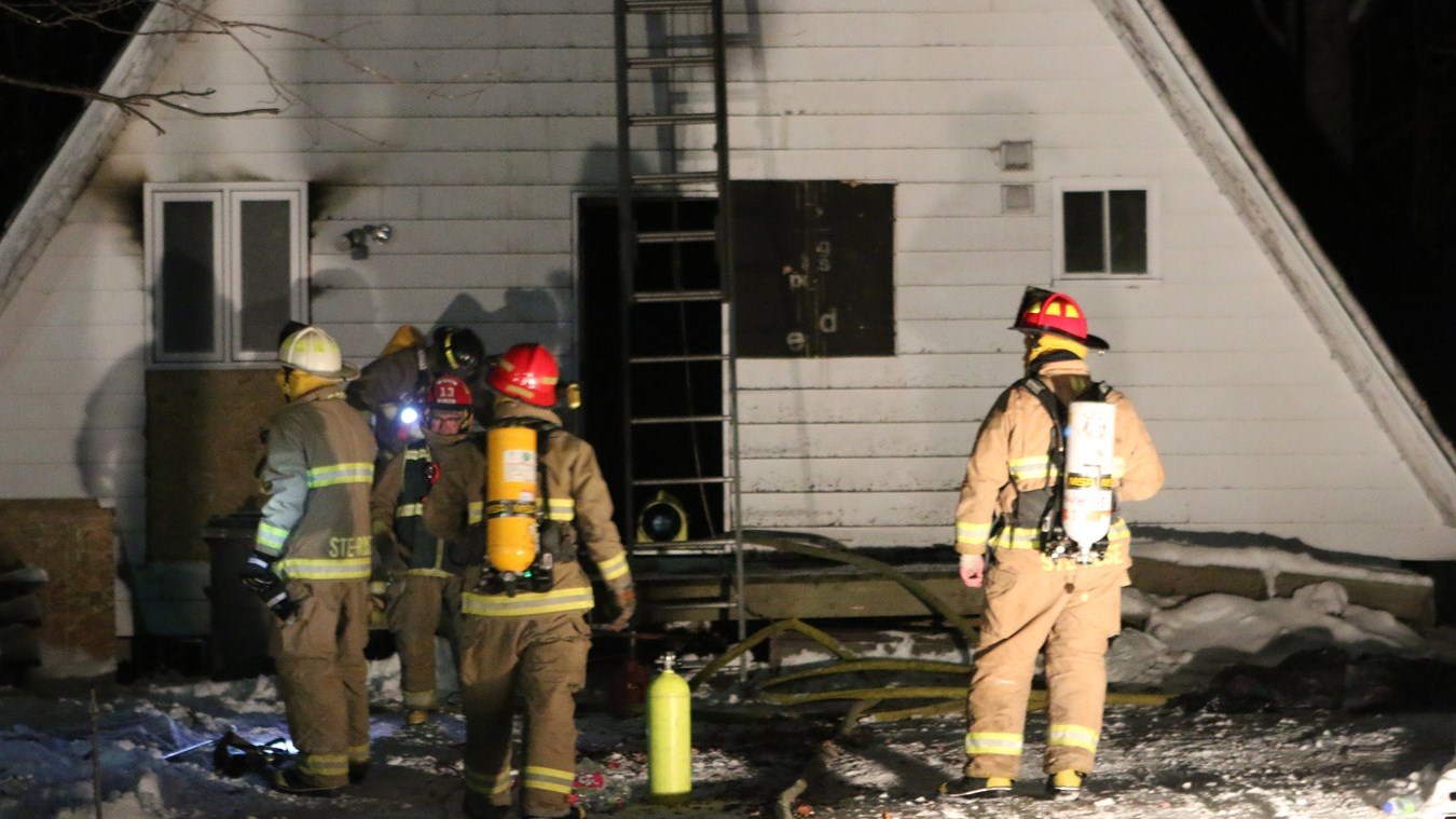 Incendie à Saint-Louis-de-Gonzague