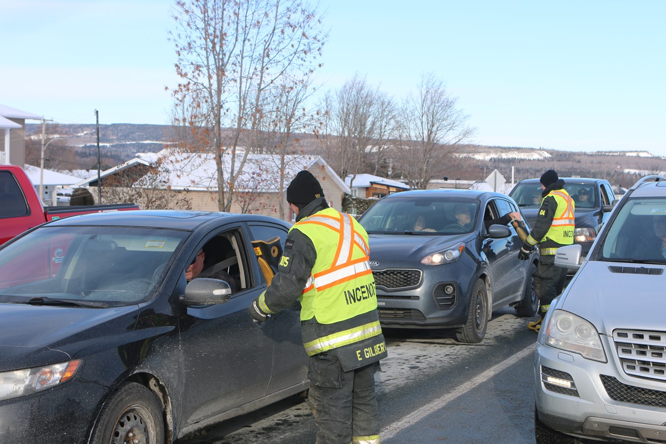 La guignolée des pompiers d'East Broughton récolte près de 6 100 $