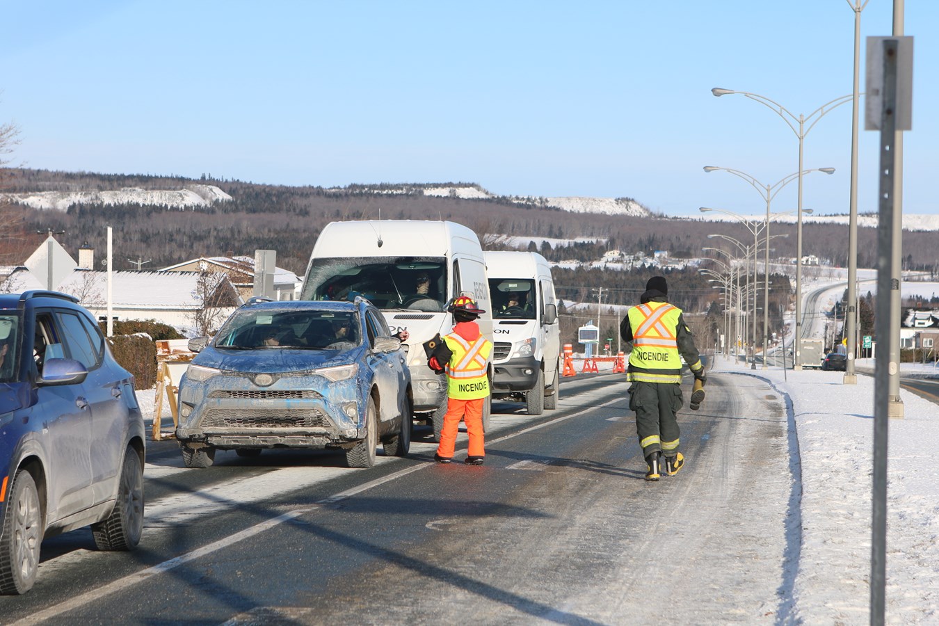 La guignolée des pompiers d'East Broughton récolte près de 6 100 $
