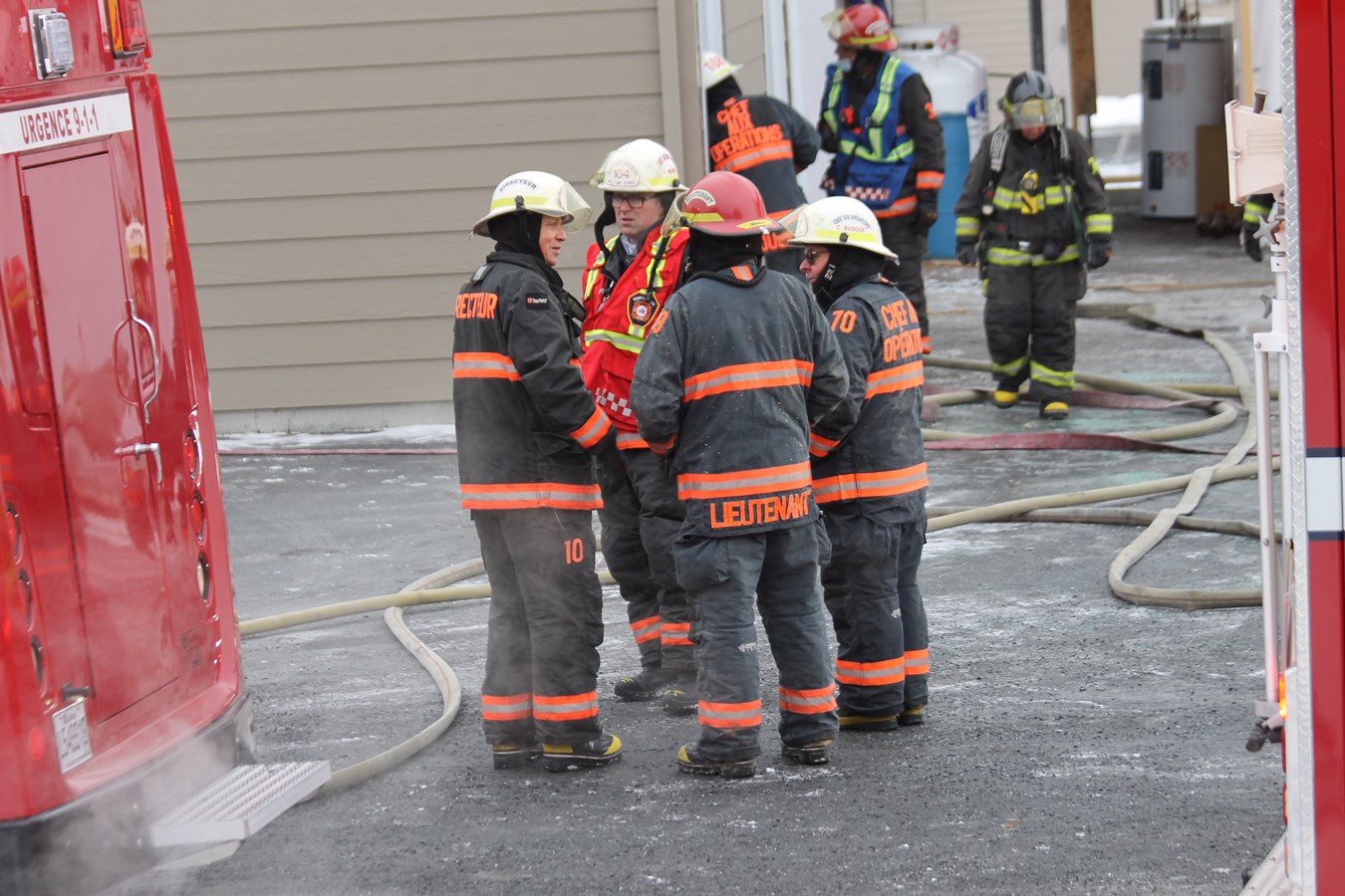 Début d'incendie chez MMV à Saint-Georges