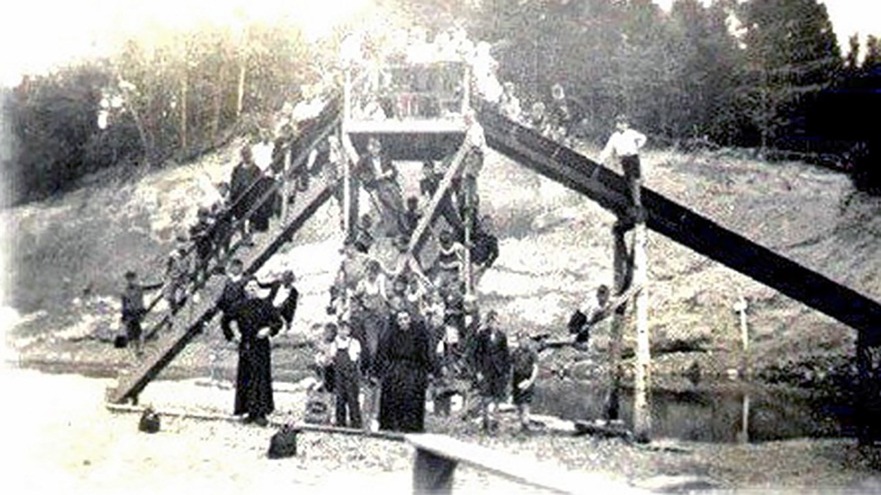 Le camp Jociste, ancêtre du Parc des Sept-Chutes