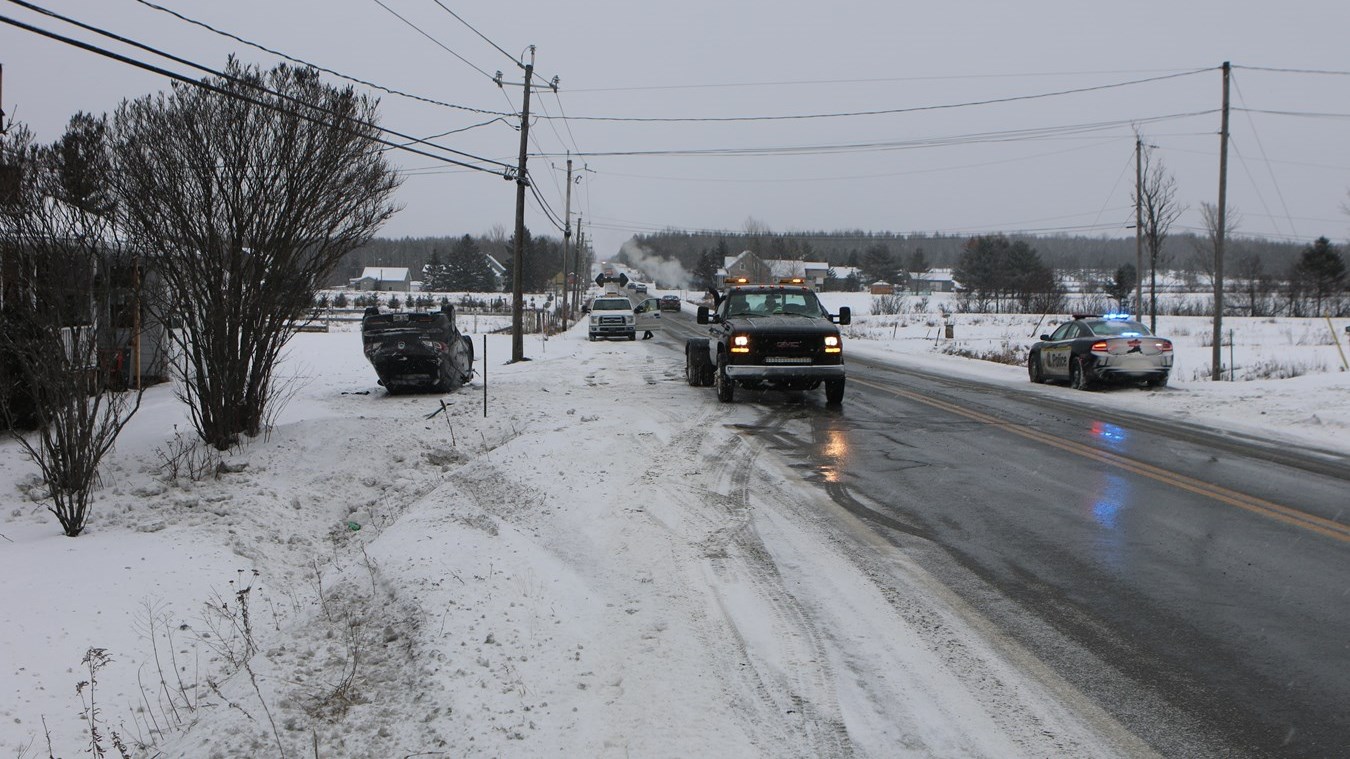 Sortie de route à Saint-Prosper