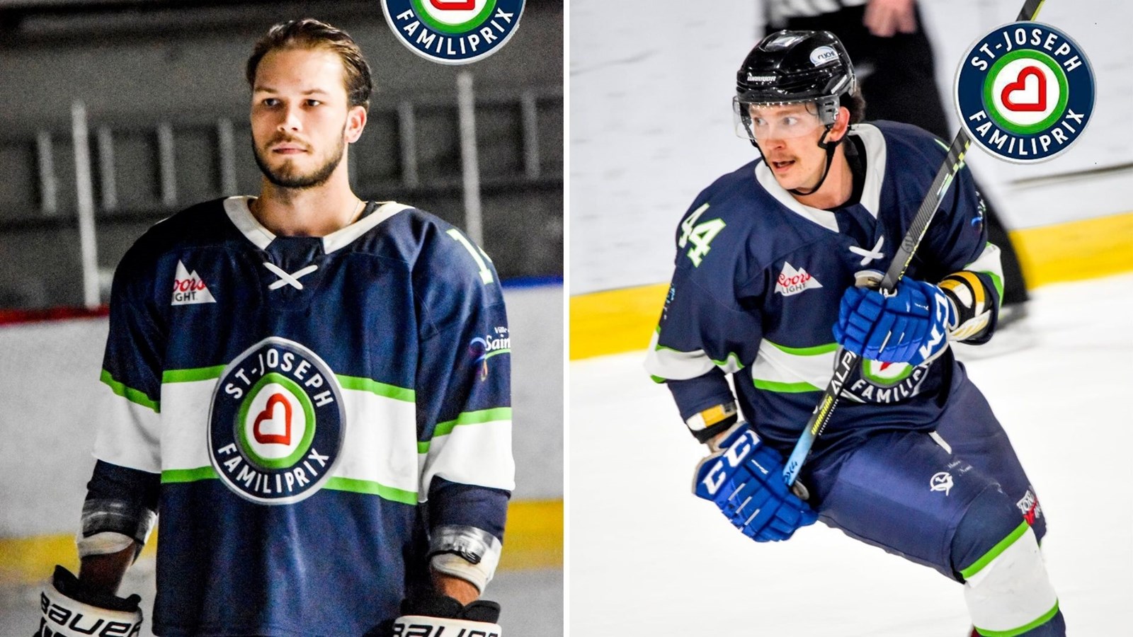 Jonathan Goulet et Marc-Antoine Perron-Rousseau