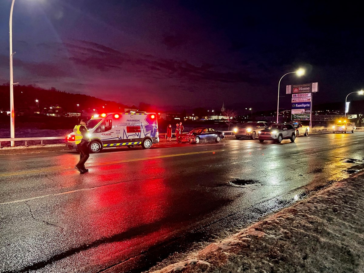 Collision à Beauceville
