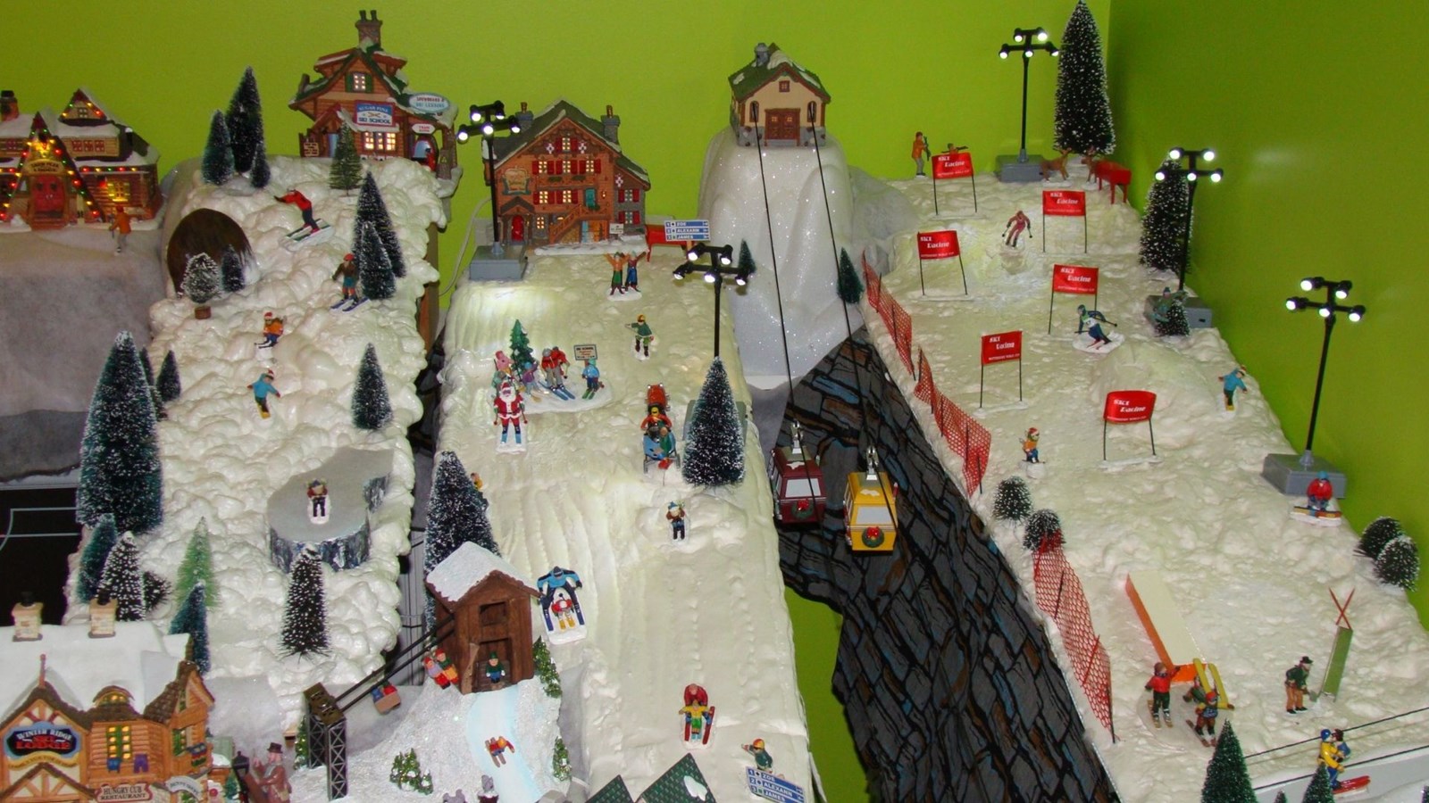 Un village de Noël qui leur ressemble
