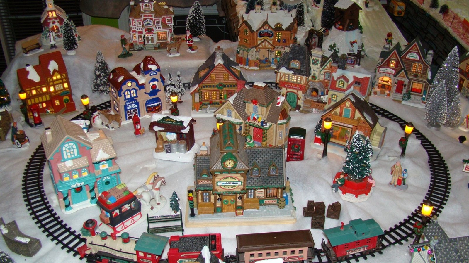Un village de Noël qui leur ressemble