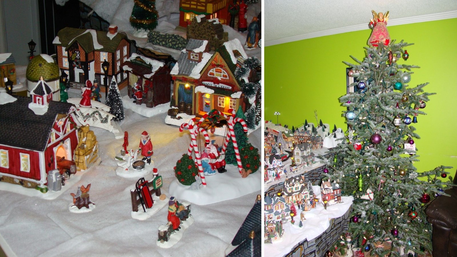 Un village de Noël qui leur ressemble