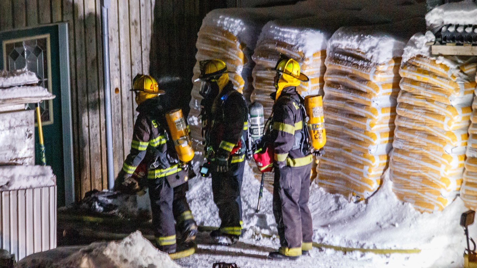 Début d'incendie aux Serres de Saint-Joseph hier soir