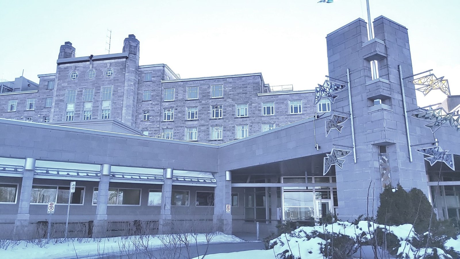 Le centre hospitalier de Saint-Georges.