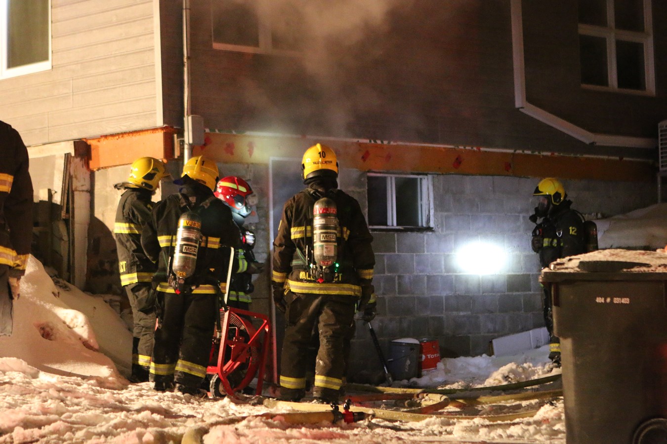Une résidence victime d'un incendie à Vallée-Jonction