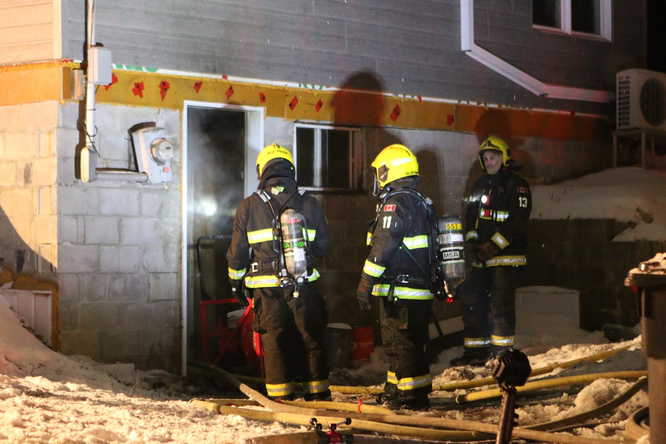 Une résidence victime d'un incendie à Vallée-Jonction