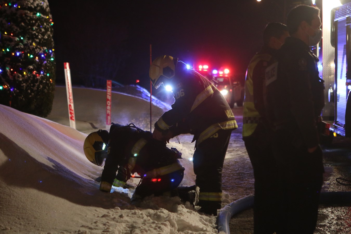 Une résidence victime d'un incendie à Vallée-Jonction
