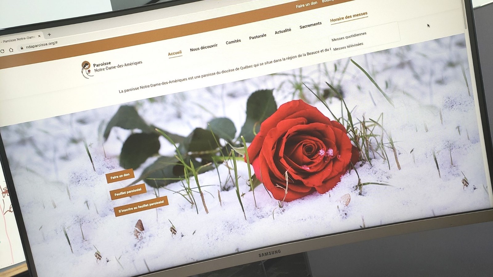 La Fabrique Notre-Dame-des-Amériques lance son site web