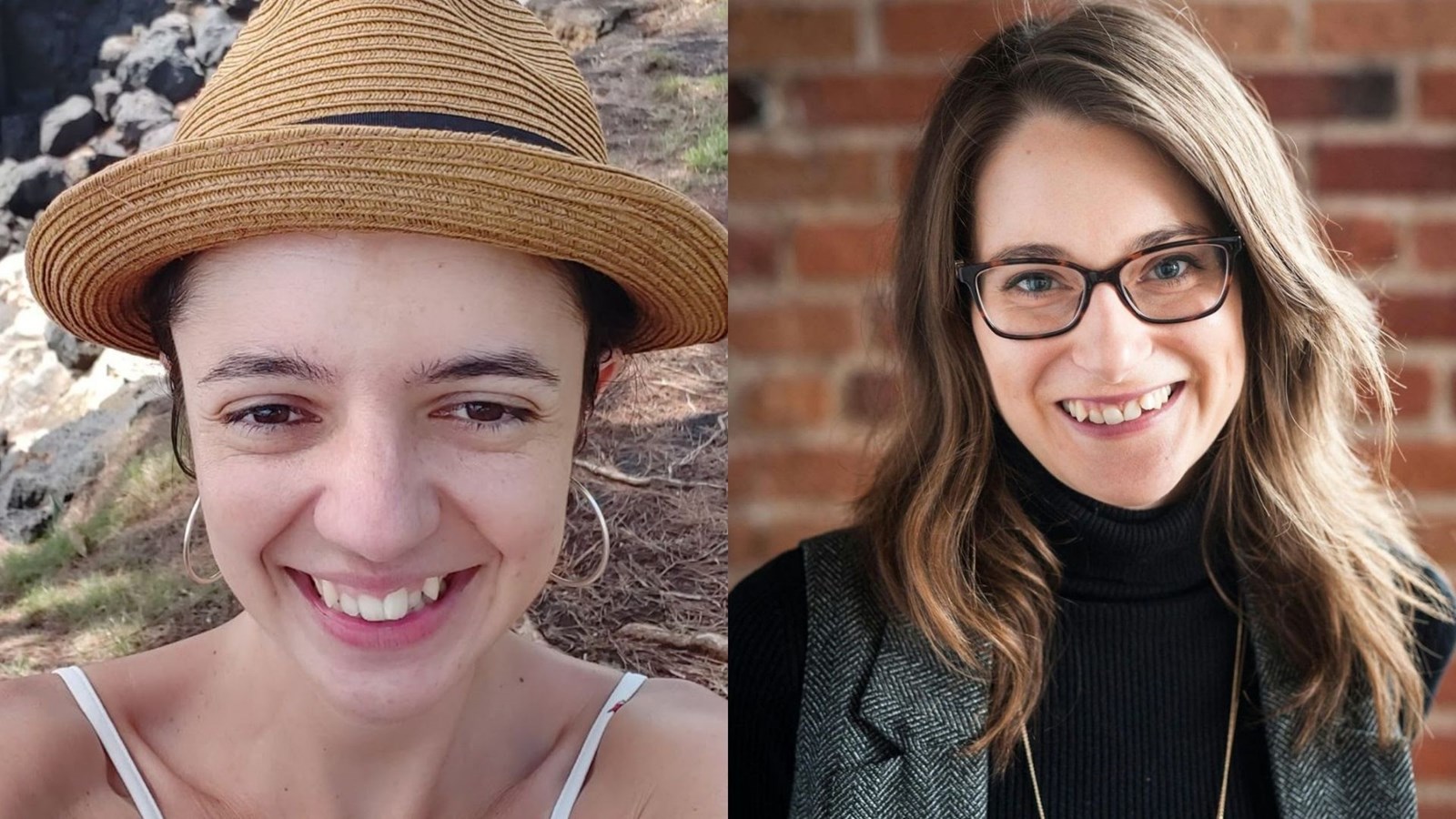 Ophélie Gonthier et Karen Montembeault