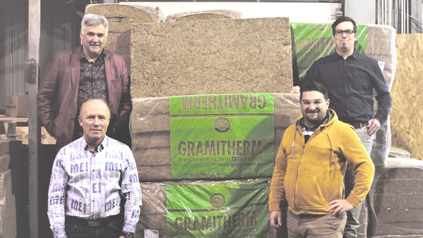 Construction durable : l'isolation à base de fibres d'herbe