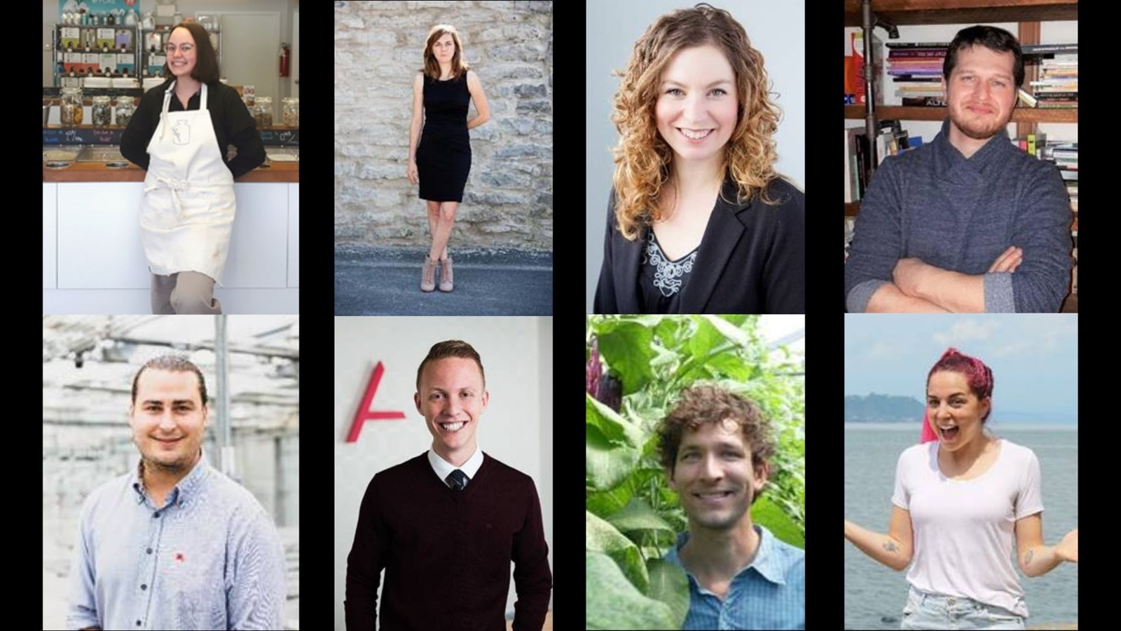 Ann-Sophie Lemieux, Audrey Marceau-Pelletier, Camille Paradis, David Pineault, Alexandre Boucher Doddrige, Alexandre Toulouse, Lorenz Reichelt et Vikie Pedneault