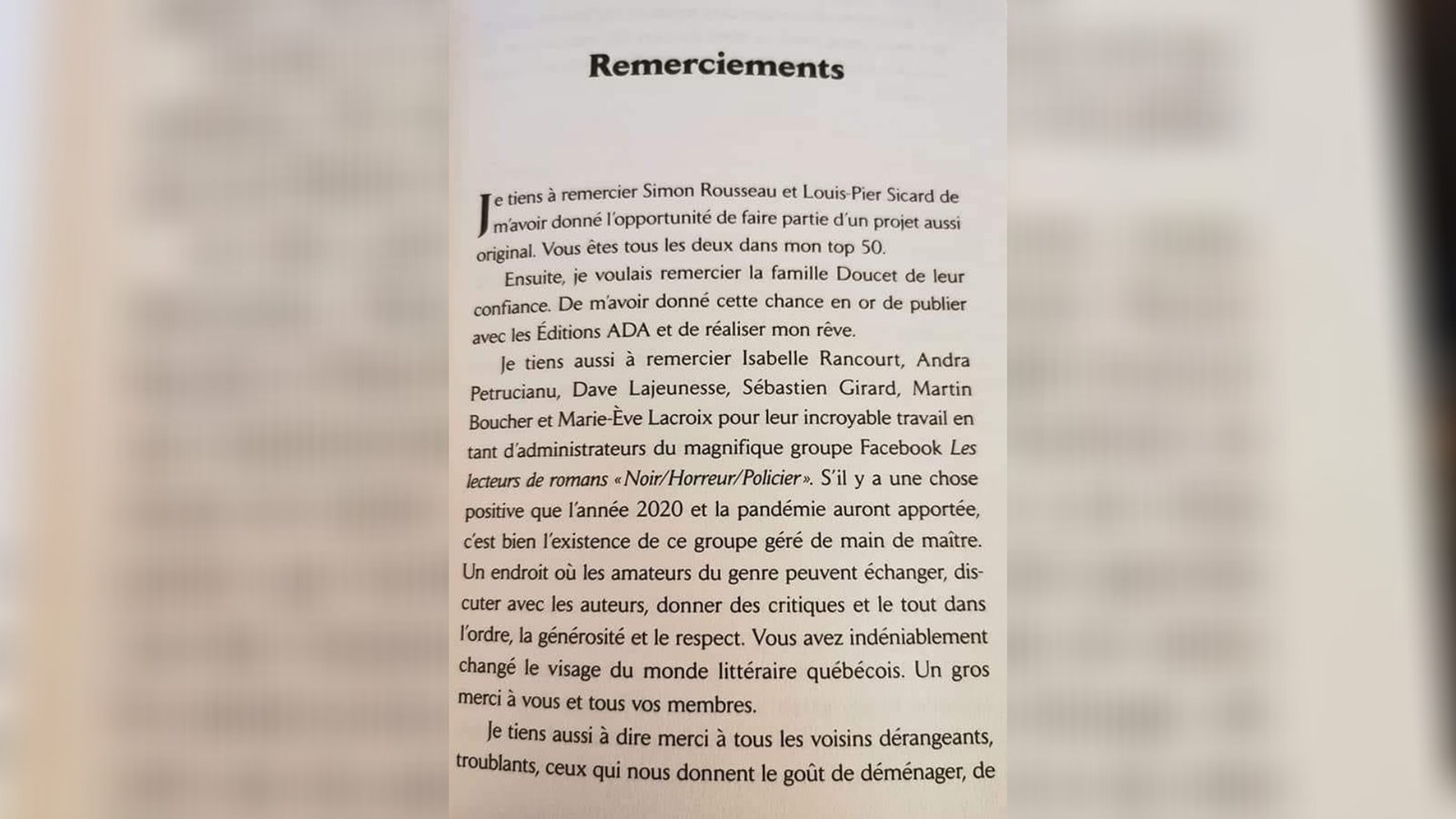 Une Beauceronne rassemble les lecteurs de romans policiers, noirs et d'horreur