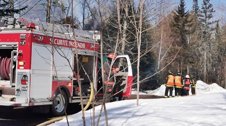 Incendie à Saint-Georges : la petite cabane à sucre familiale est une perte totale
