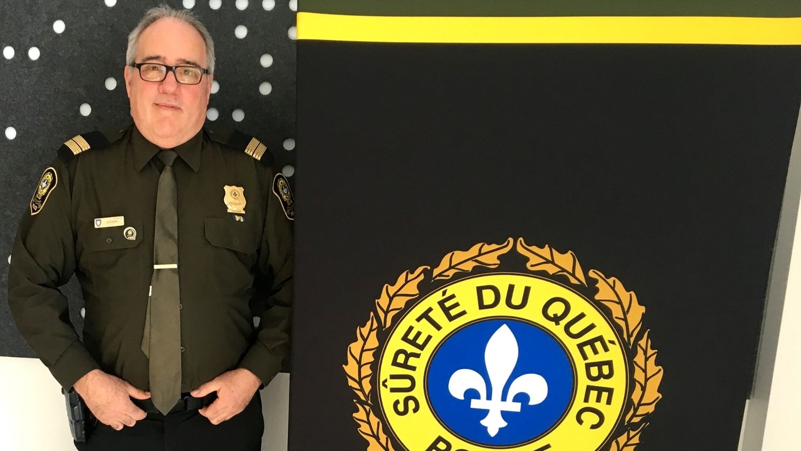 Guy Cliche nommé directeur du centre de services de la SQ de Saint-Georges