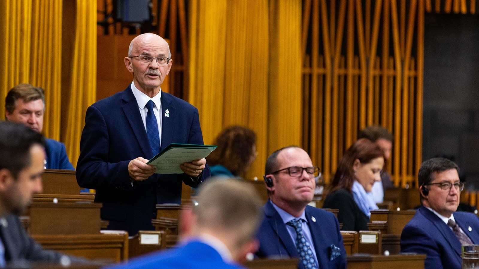 Le député de Beauce, Richard Lehoux.