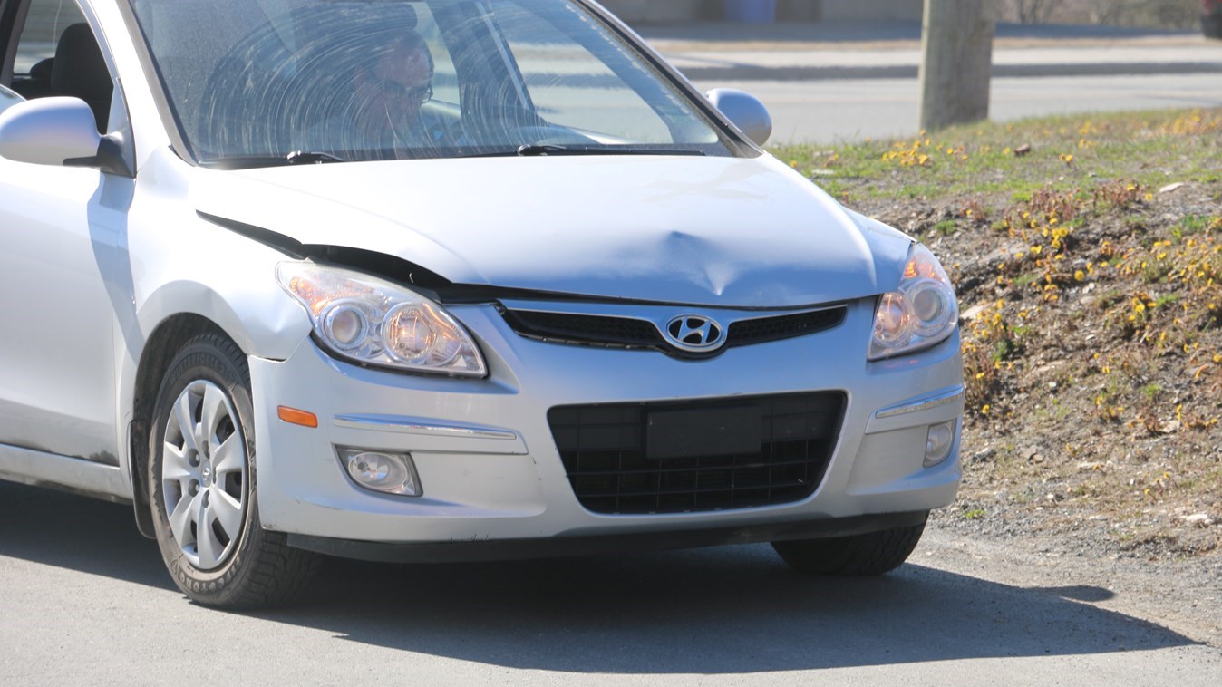 Léger accident sur le boulevard Lacroix à Saint-Georges