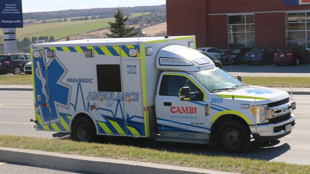 Léger accident sur le boulevard Lacroix à Saint-Georges
