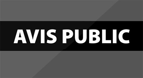 AVIS PUBLIC