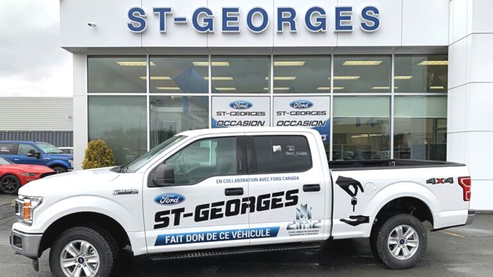 St-Georges Ford fait don d’un camion au CIMIC