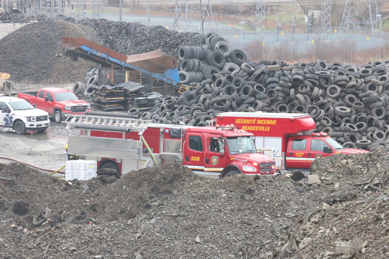 Un incendie éclate chez Royal Mat