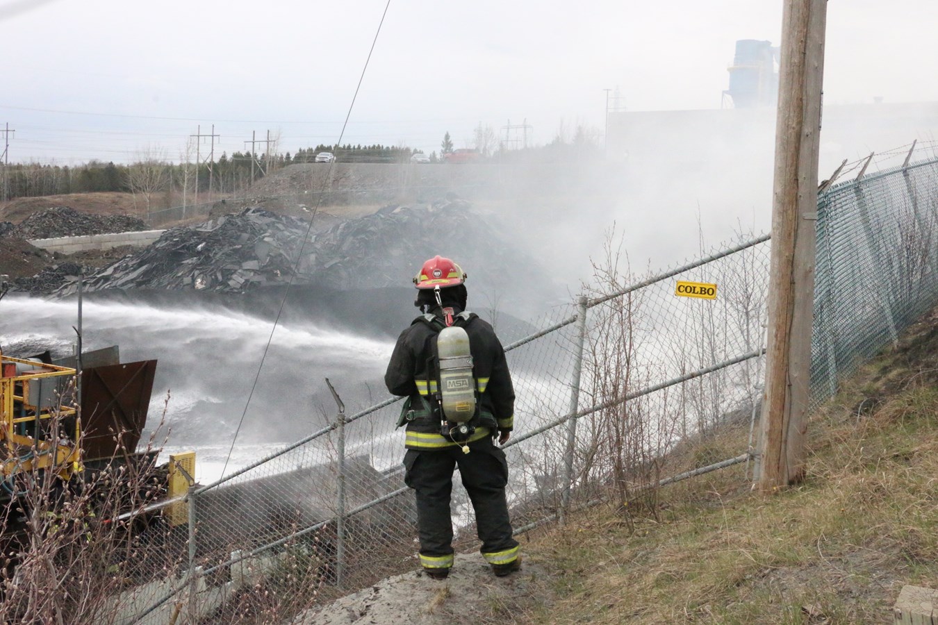 Un incendie éclate chez Royal Mat