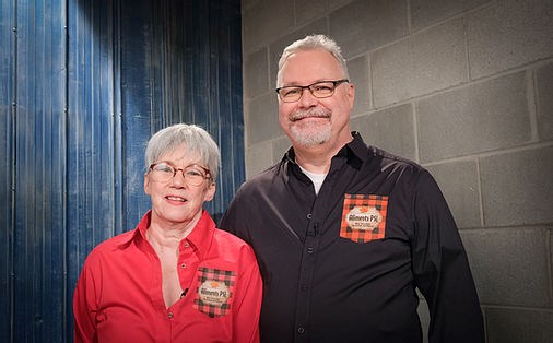 Sylvie Lewis et Patrick Savaria.