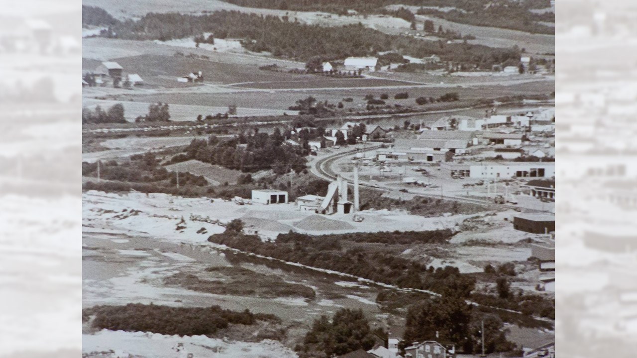 Les Ready-Mix de Kennebec Construction au siècle dernier