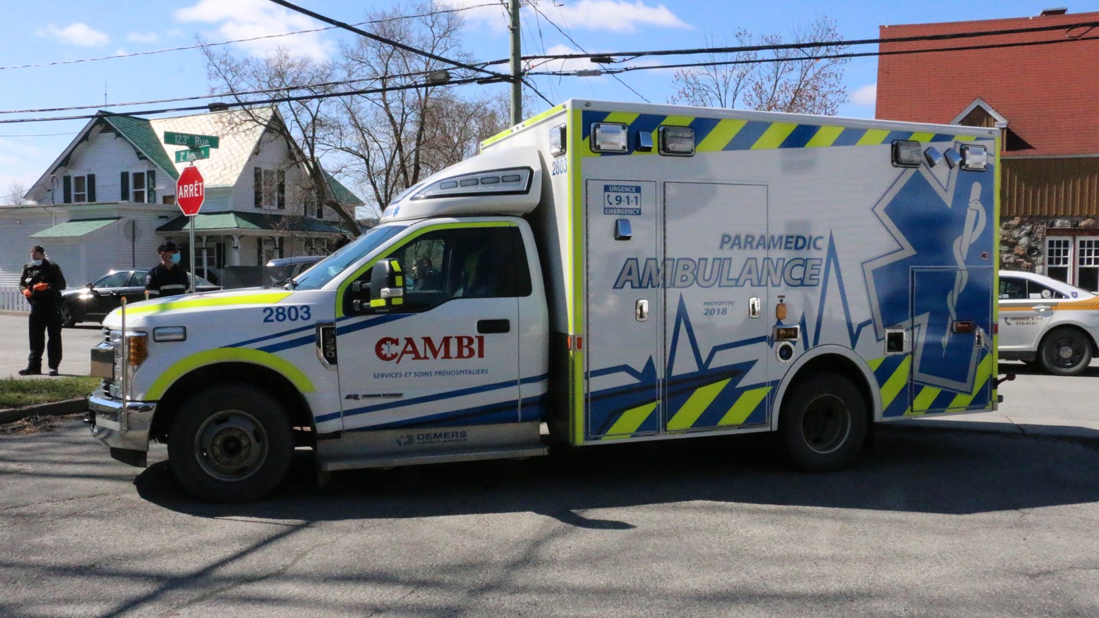 Collision matérielle à Saint-Georges