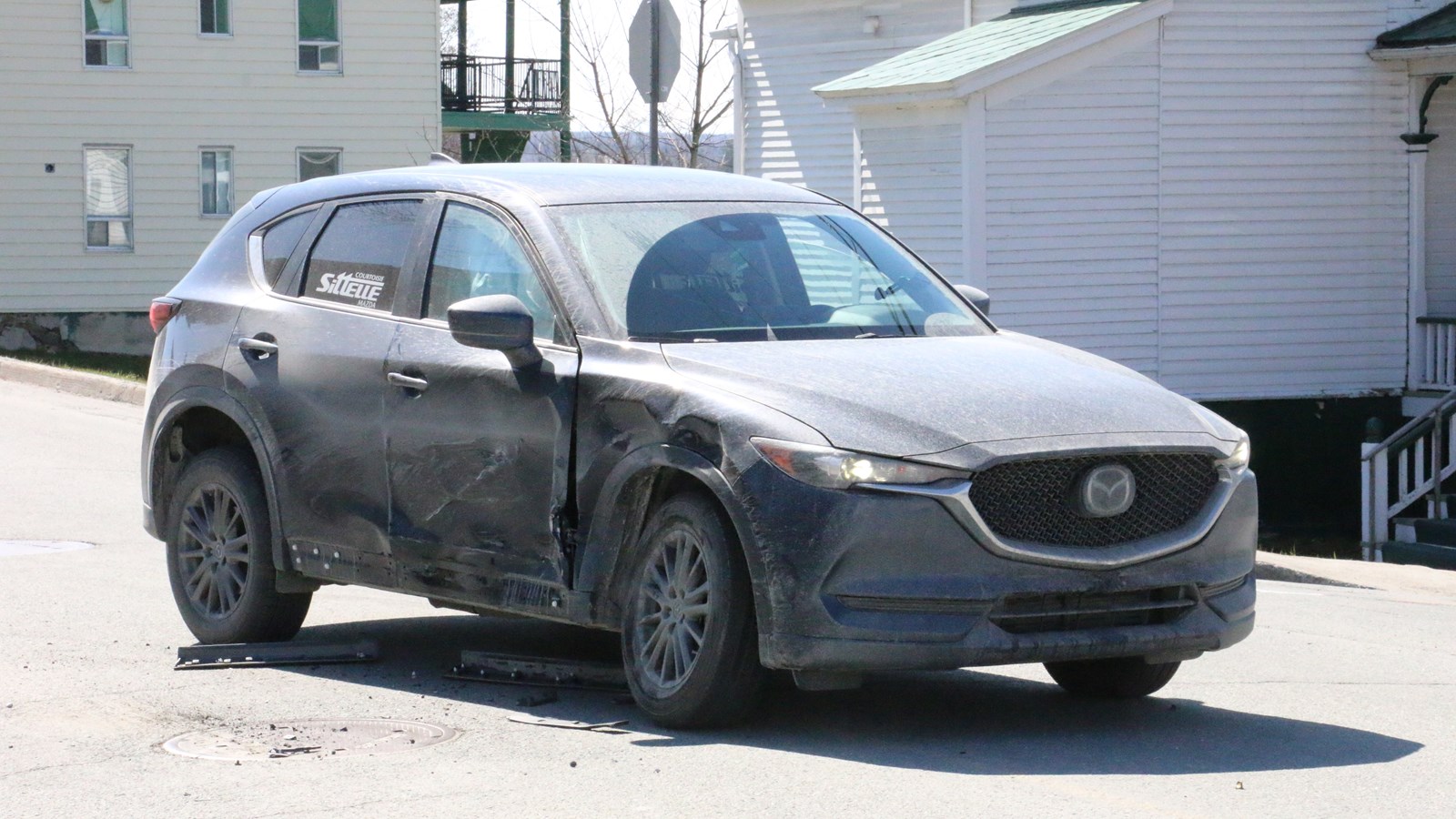 Collision matérielle à Saint-Georges